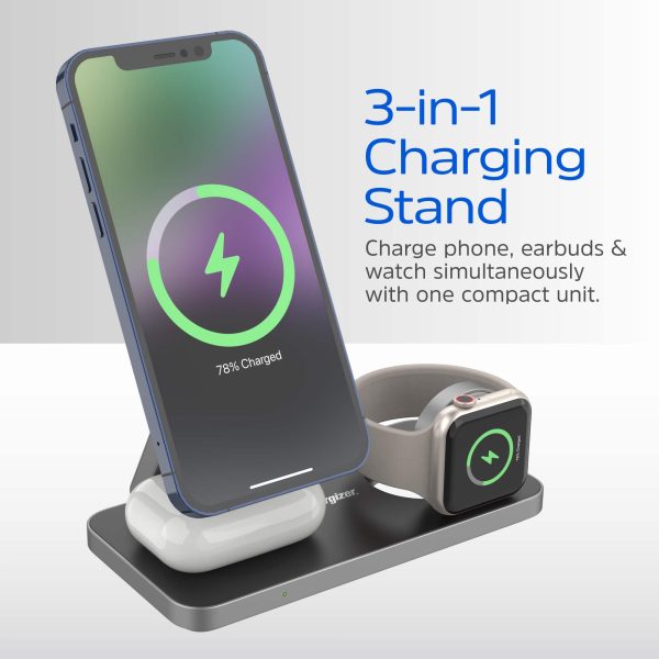 Energizer 3-in-1 Magnetic Wireless Charging Stand Fast-2