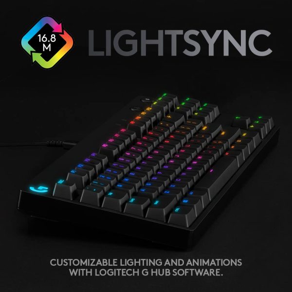 Logitech G PRO TKL Mechanical Gaming Keyboard RGB PC-4