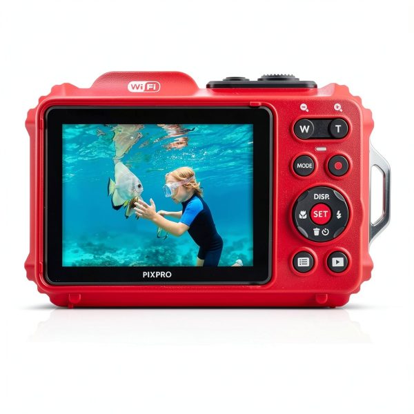 Kodak WPZ2 Waterproof Camera Red 16MP Shockproof Outdoor-1